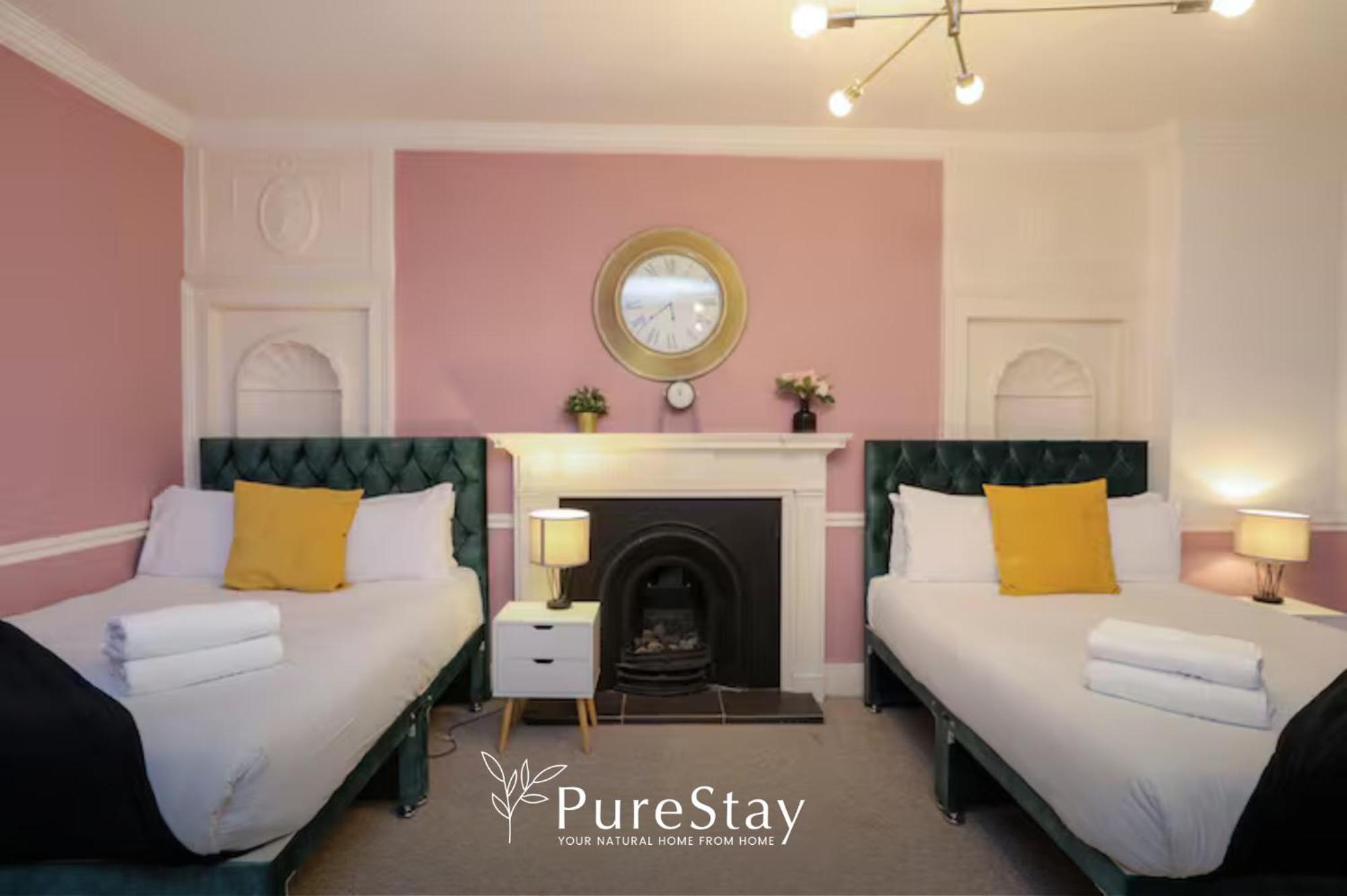 Beautiful 2Bedroom 4 Actual Beds House With Wifi By Purestay Bath Dış mekan fotoğraf
